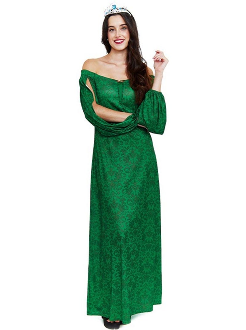 Costume médiéval imprimé pour dame Multicolore - Kiabi