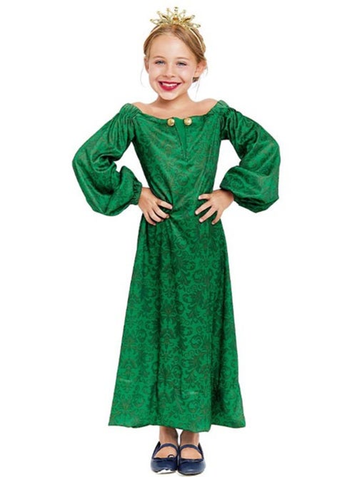 Costume médiéval imprimé pour dame - Kiabi
