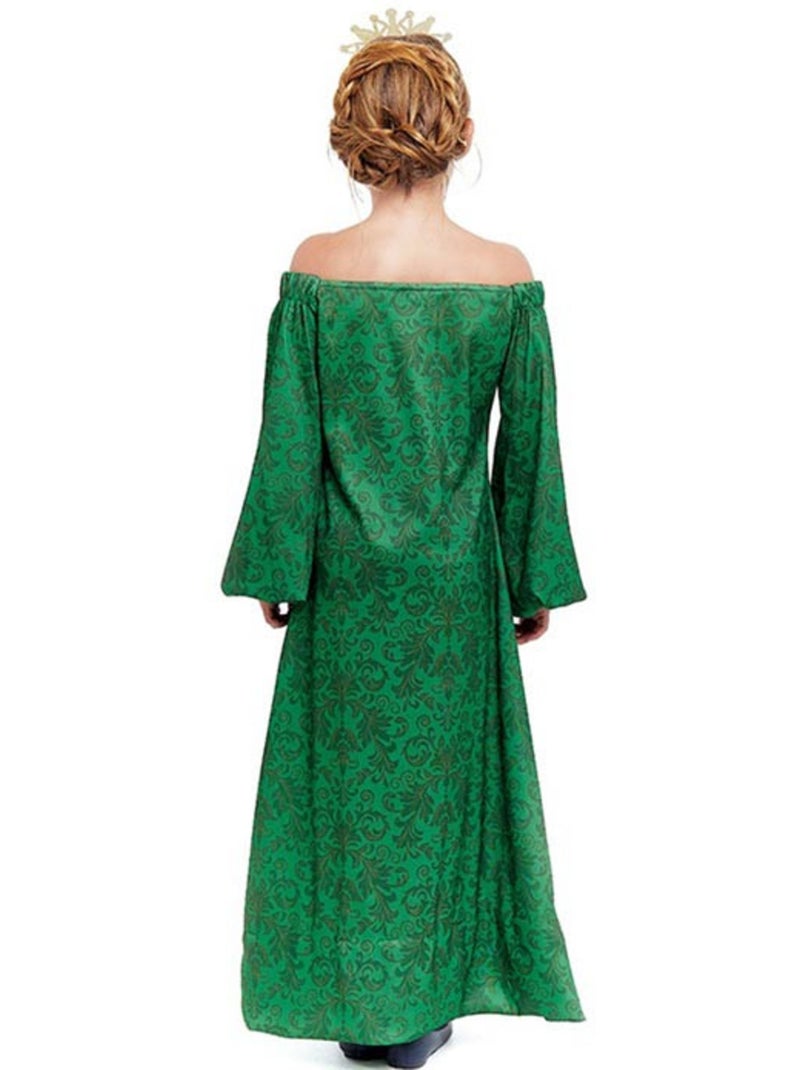 Costume médiéval imprimé pour dame Multicolore - Kiabi