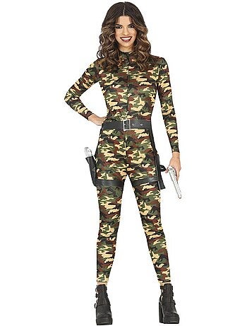 Costume militaire de soldat camouflage