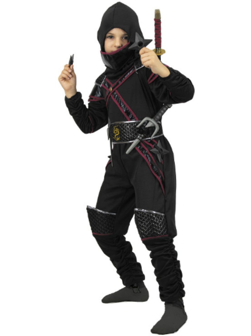 Costume ninja de luxe 7-9 ans Beige - Kiabi