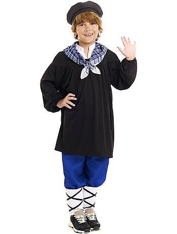 Costume Olentzero avec écharpe