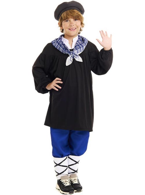 Costume Olentzero avec écharpe - Kiabi