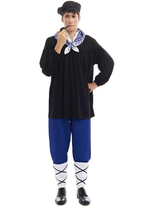 Costume Olentzero avec écharpe - Kiabi