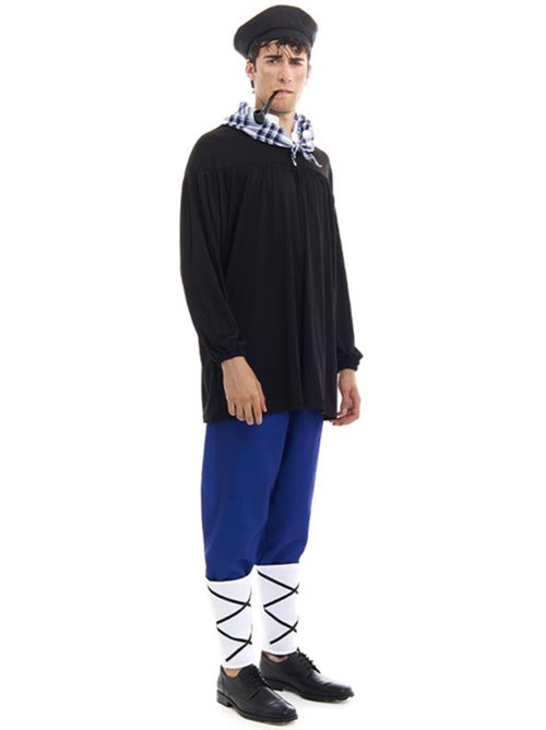 Costume Olentzero avec écharpe - Kiabi