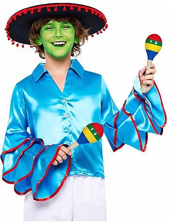 Costume ou chemise de Rumbero traditionnel Mask