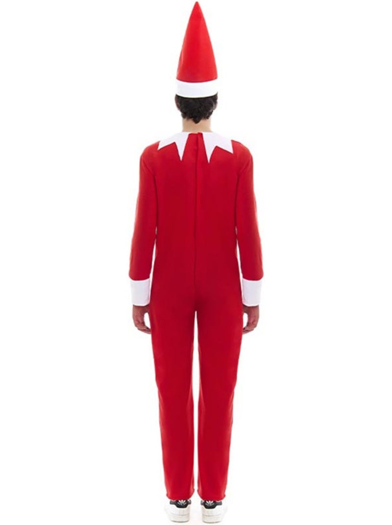 Costume ou justaucorps d'elfe coquin de Noël avec chapeau Multicolore - Kiabi