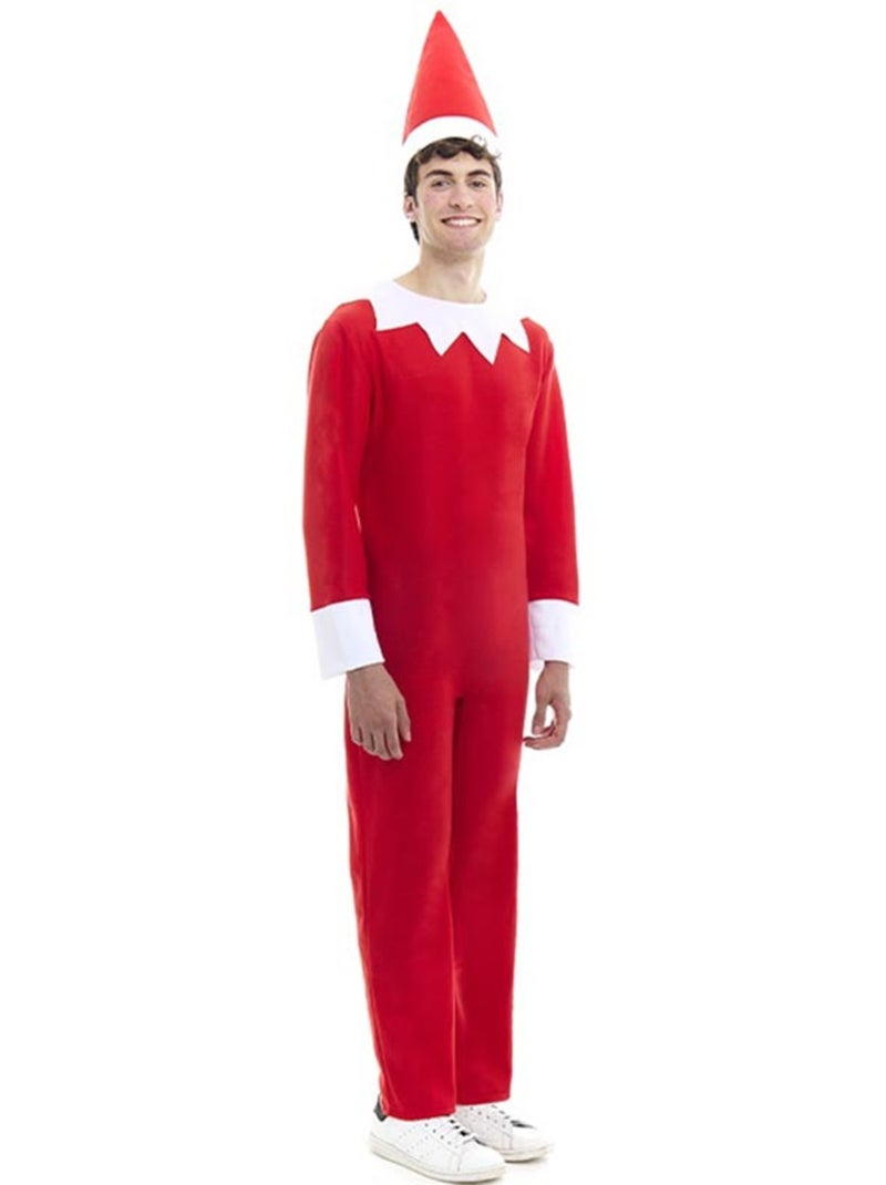 Costume ou justaucorps d'elfe coquin de Noël avec chapeau Multicolore - Kiabi