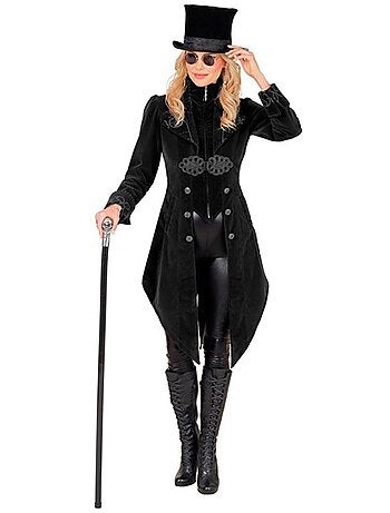 Costume ou manteau gothique en velours
