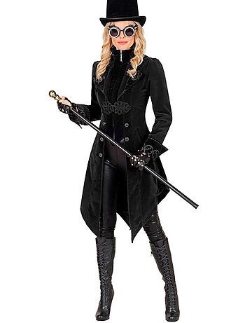 Costume ou manteau gothique en velours