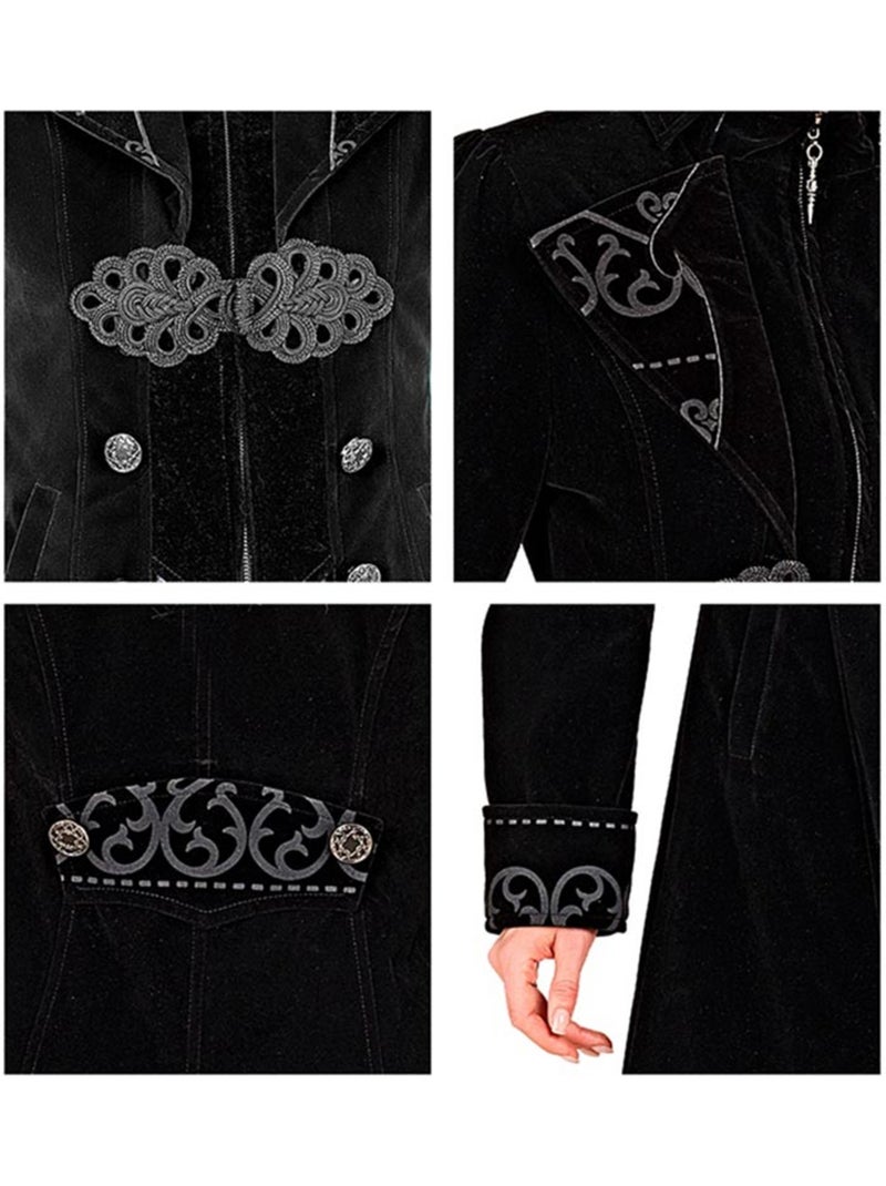 Costume ou manteau gothique en velours Multicolore - Kiabi