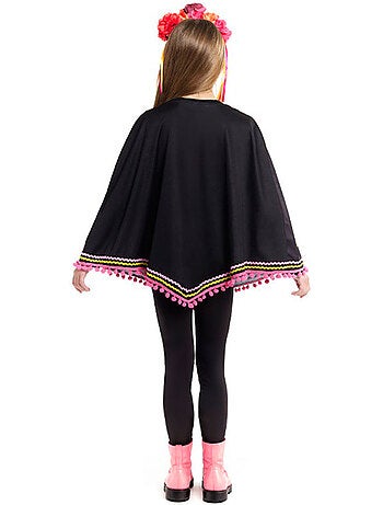 Costume ou poncho de squelette de Catrina