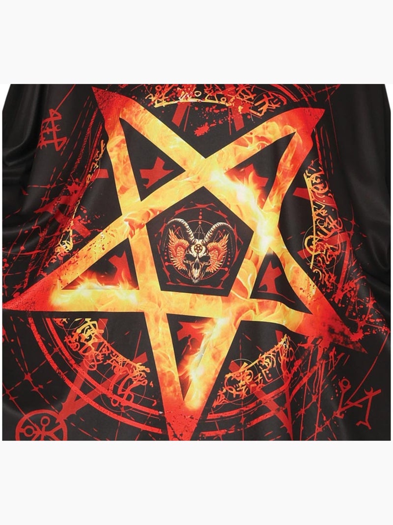 Costume ou poncho Étoile du Diable Multicolore - Kiabi