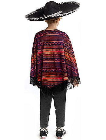 Costume ou poncho mexicain de Catrina