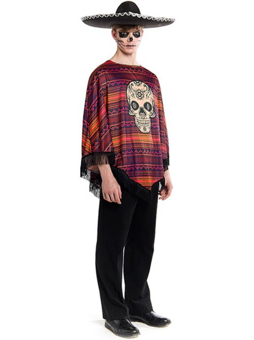 Costume ou poncho mexicain de Catrina - Kiabi Costume ou poncho mexicain de Catrina - Kiabi