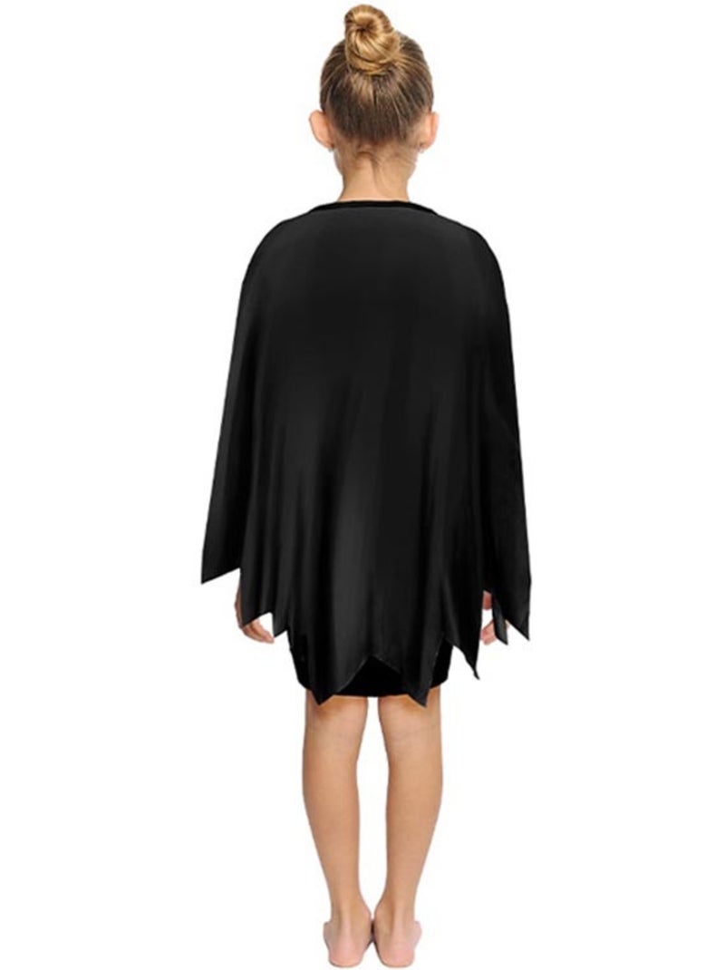 Costume ou poncho squelette de 65 cm Multicolore - Kiabi