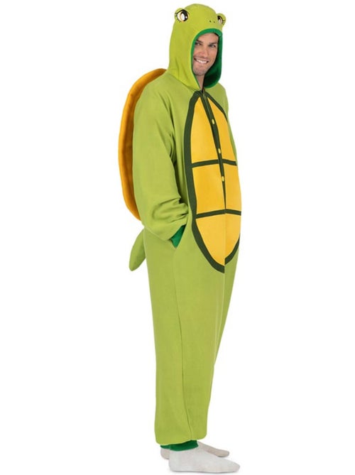 Costume ou pyjama de tortue avec capuche et queue - Kiabi