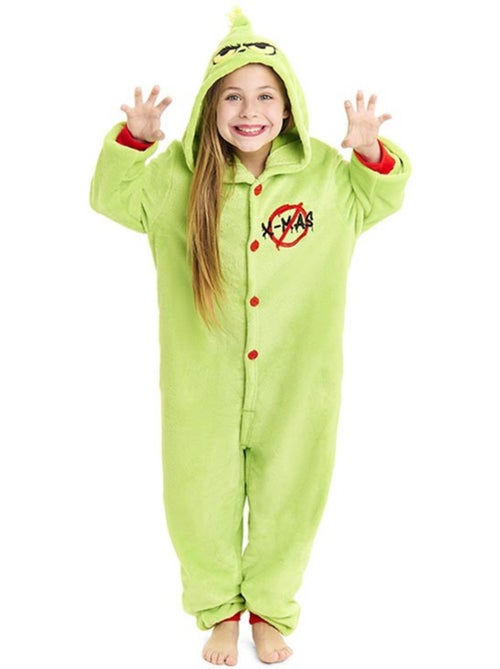 Costume ou pyjama d'elfe de Noël - Kiabi