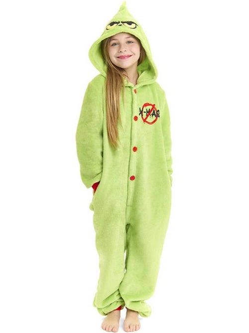 Costume ou pyjama d'elfe de Noël - Kiabi