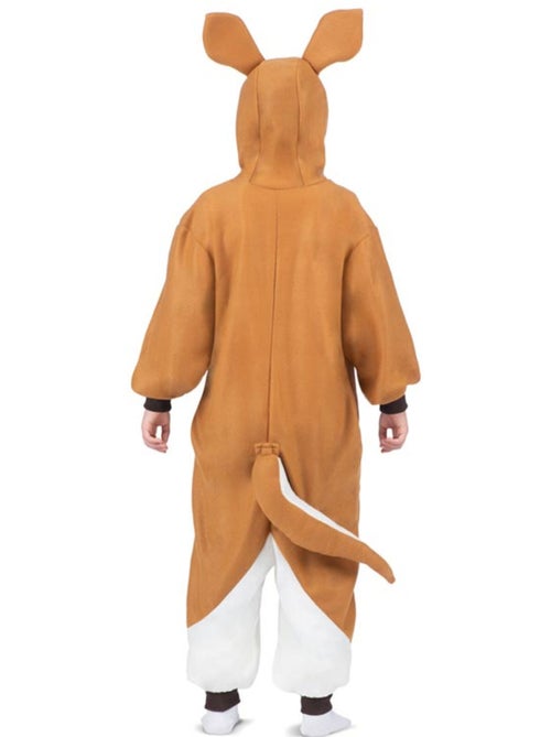 Costume ou pyjama kangourou avec capuche et peluche - Kiabi