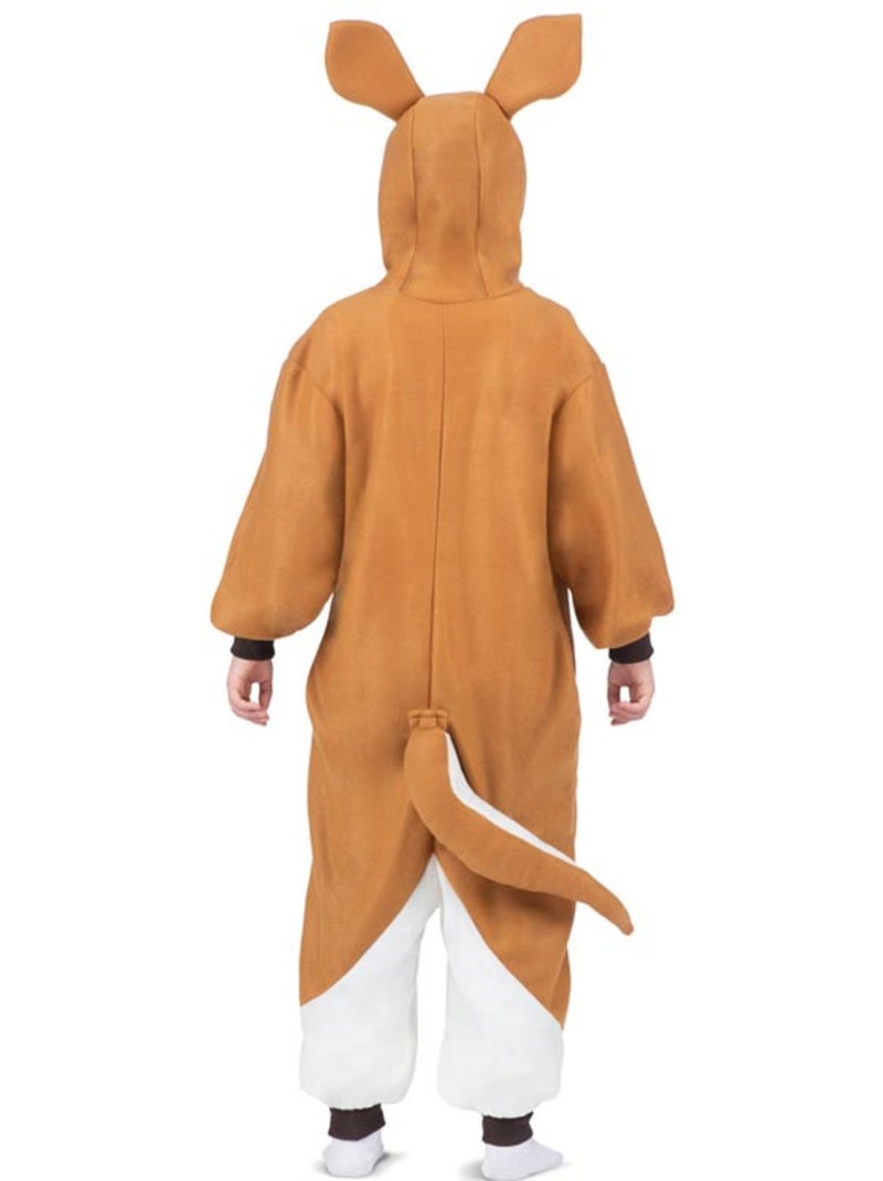 Costume ou pyjama kangourou avec capuche et peluche Multicolore - Kiabi