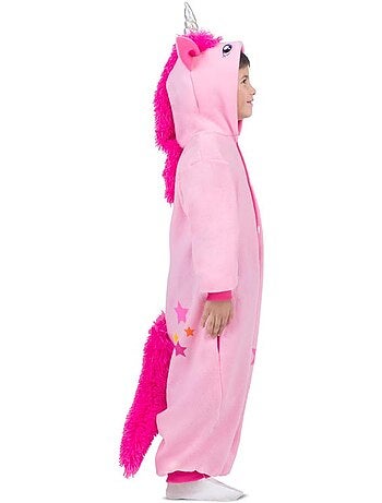 Costume ou pyjama licorne à capuche