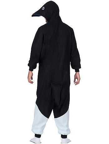 Costume ou pyjama pingouin avec capuche