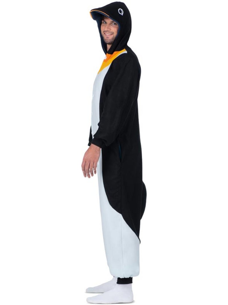 Costume ou pyjama pingouin avec capuche Multicolore - Kiabi