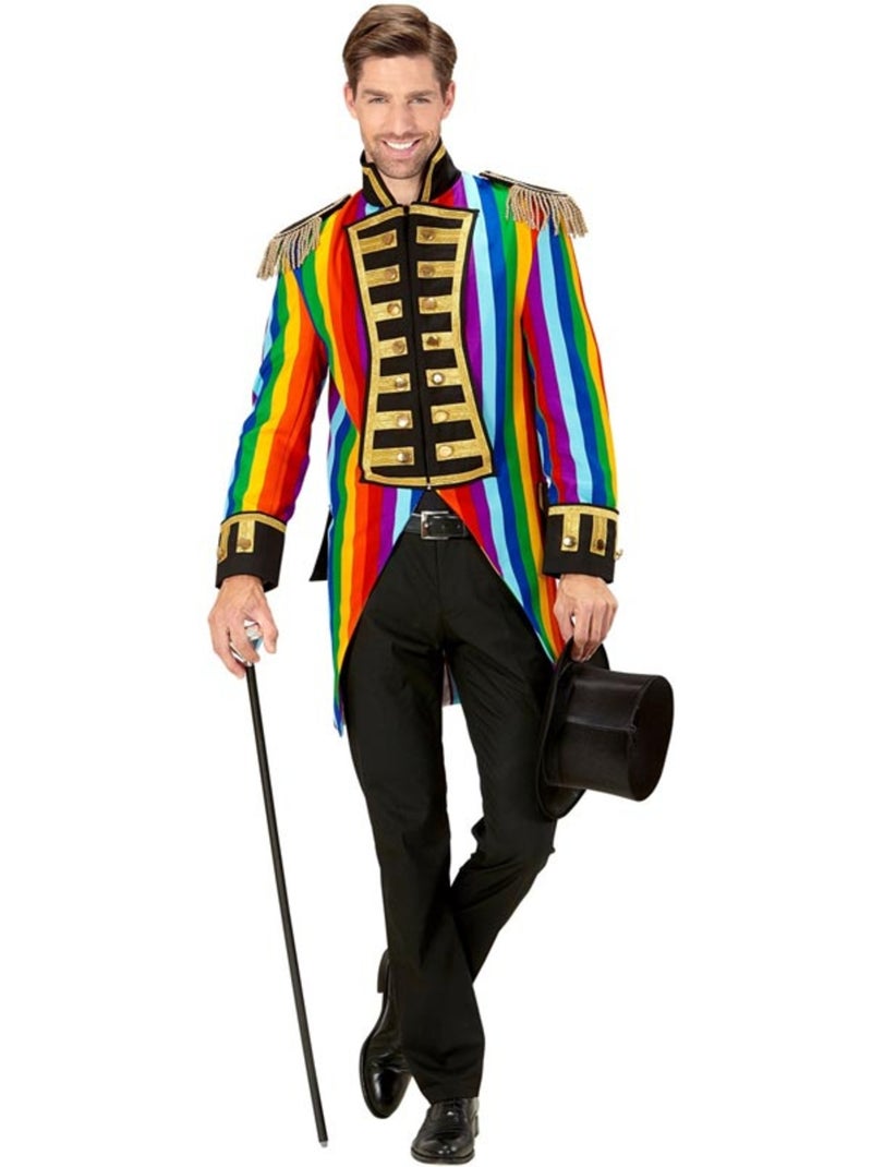 Costume ou queue-de-pie à rayures arc-en-ciel Multicolore - Kiabi