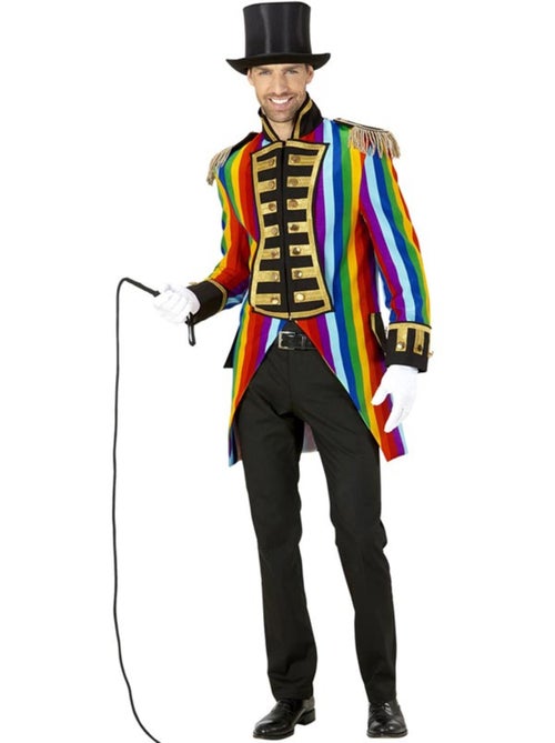 Costume ou queue-de-pie à rayures arc-en-ciel - Kiabi