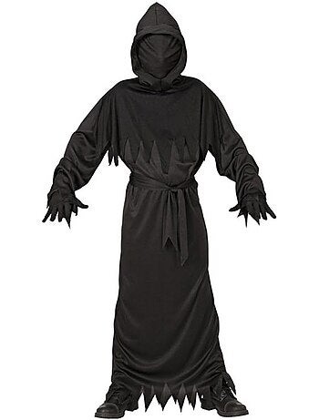 Costume ou robe de la Faucheuse avec masque