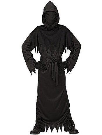 Costume ou robe de la Faucheuse avec masque