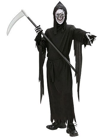 Costume ou robe de mort avec masque