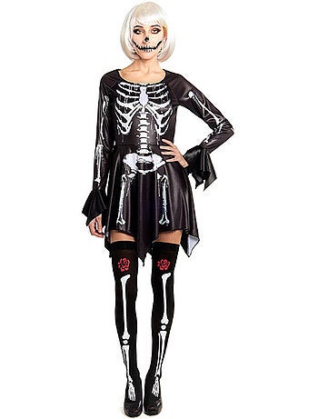Costume ou robe de squelette