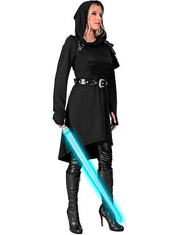 Costume ou robe médiévale avec capuche