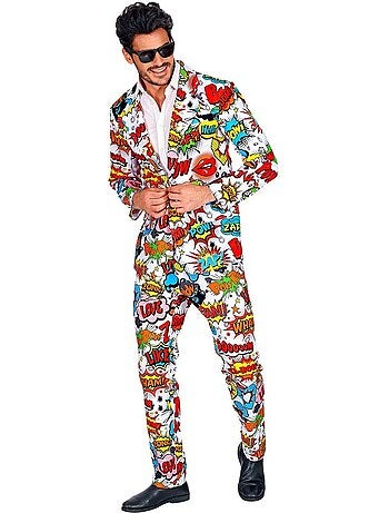 Costume Pop Art amusant des années 60