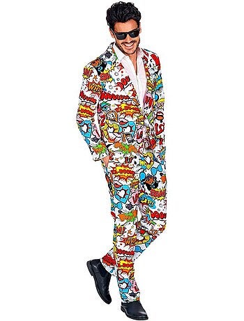 Costume Pop Art amusant des années 60
