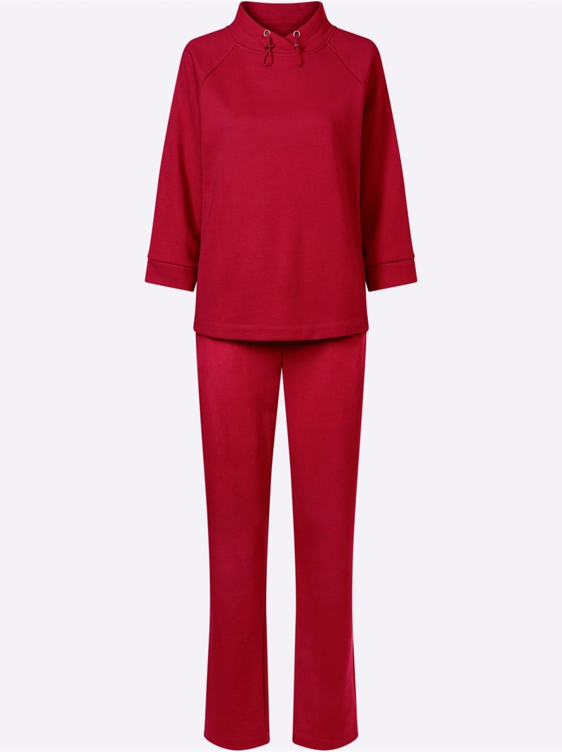 Costume Qualité Coton - Taille Standard - Helline Rouge - Kiabi