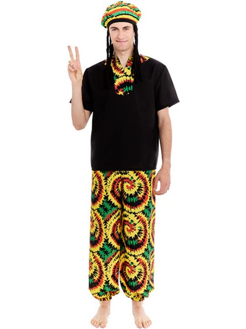 Costume rastafari jamaïcain - Kiabi