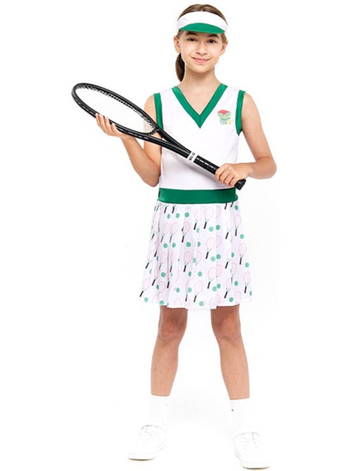 Costume rétro de joueur de tennis - Kiabi