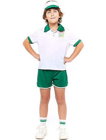 Costume rétro de joueur de tennis