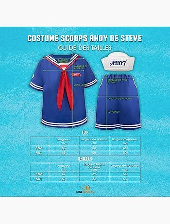 Costume scoops ahoy steve - stranger things