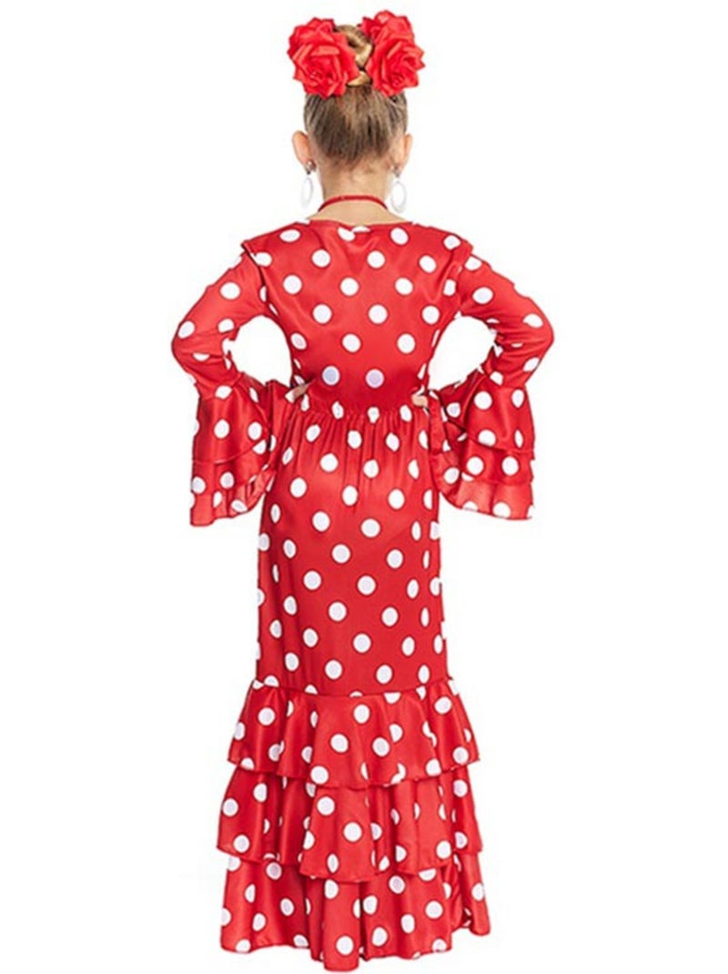 Costume sévillana à pois Multicolore - Kiabi
