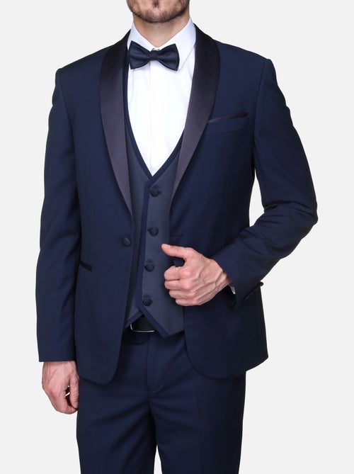 Costume smoking chale 4 pièces - Leader Mode - Kiabi