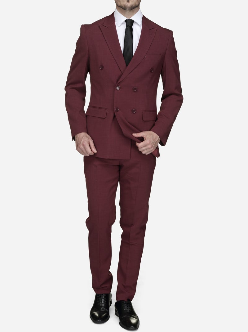 Veste Homme TORRENTE Taille 52 - Laine Et Viscose - Marron - Affaires