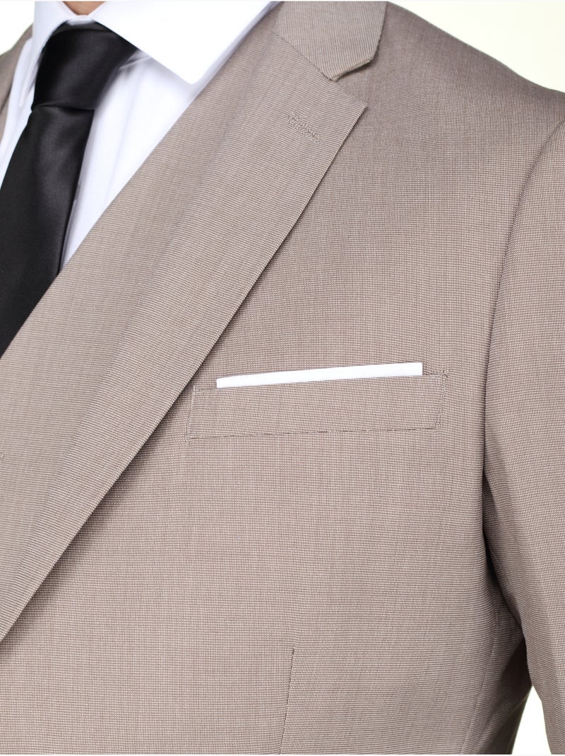 Costume trois pièces Taupe - Kiabi