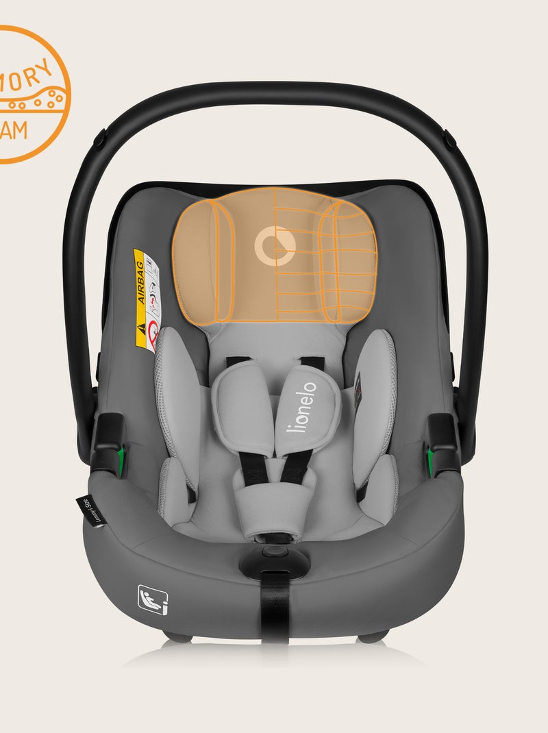 Cosy LIONELO Lemmy i-Size - 40-87 cm - De 0 à 13 Kg - Groupe 0+ Gris - Kiabi