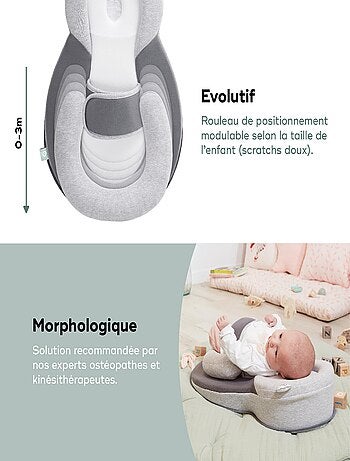 Cosydream(+) Réducteur de lit Nouveau-né, Support Morphologique Incliné 'Babymoov'