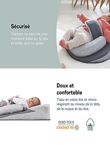 Cosydream(+) Réducteur de lit Nouveau-né, Support Morphologique Incliné 'Babymoov'