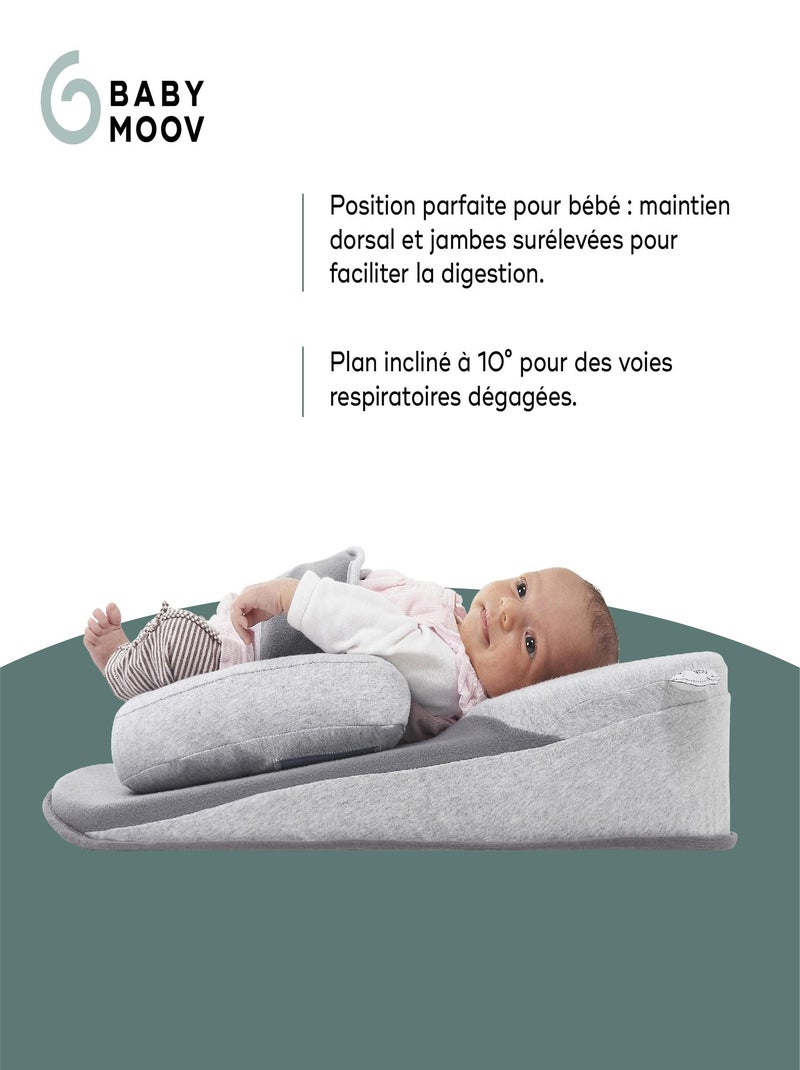 Cosydream(+) Réducteur de lit Nouveau-né, Support Morphologique Incliné 'Babymoov' Gris - Kiabi